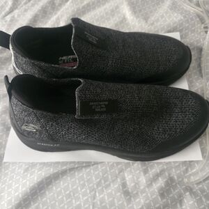 Skechers Women's Gray Slip-On Loafers